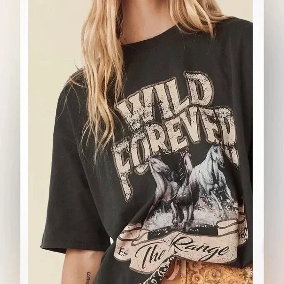 Spell Wild Forever Vintage Style Tee - Picture 1 of 5